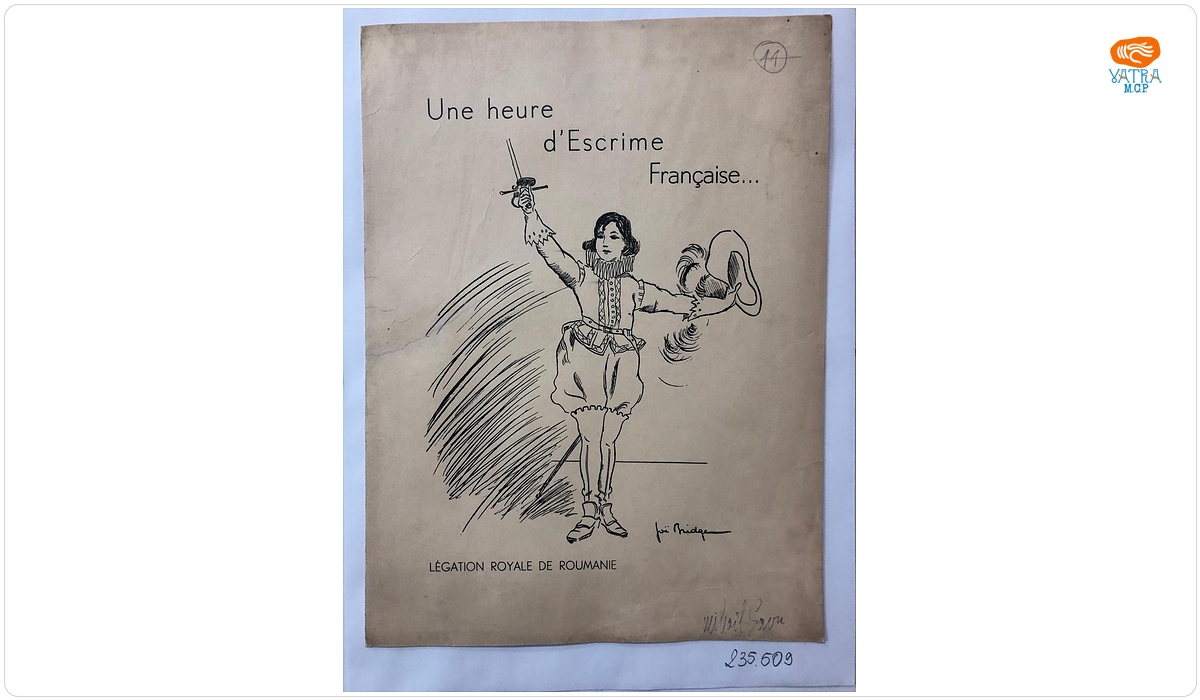 Une heure d`Escrime francaise
