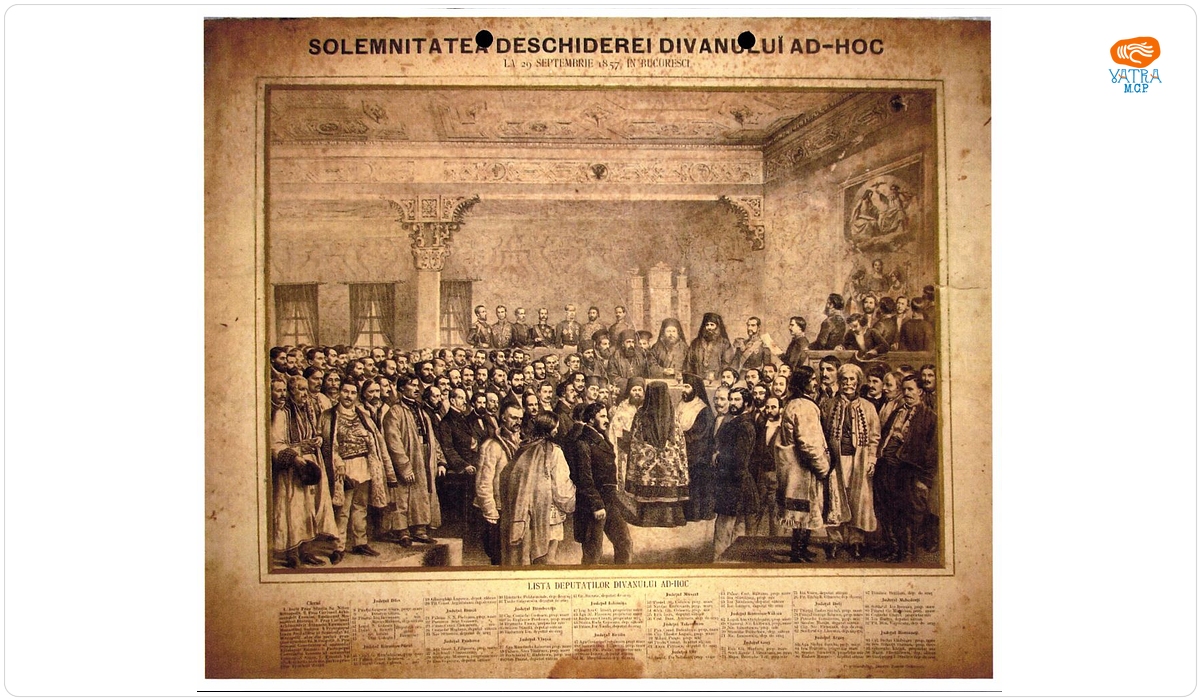 Solemnitatea deschiderii Divanului Ad-hoc