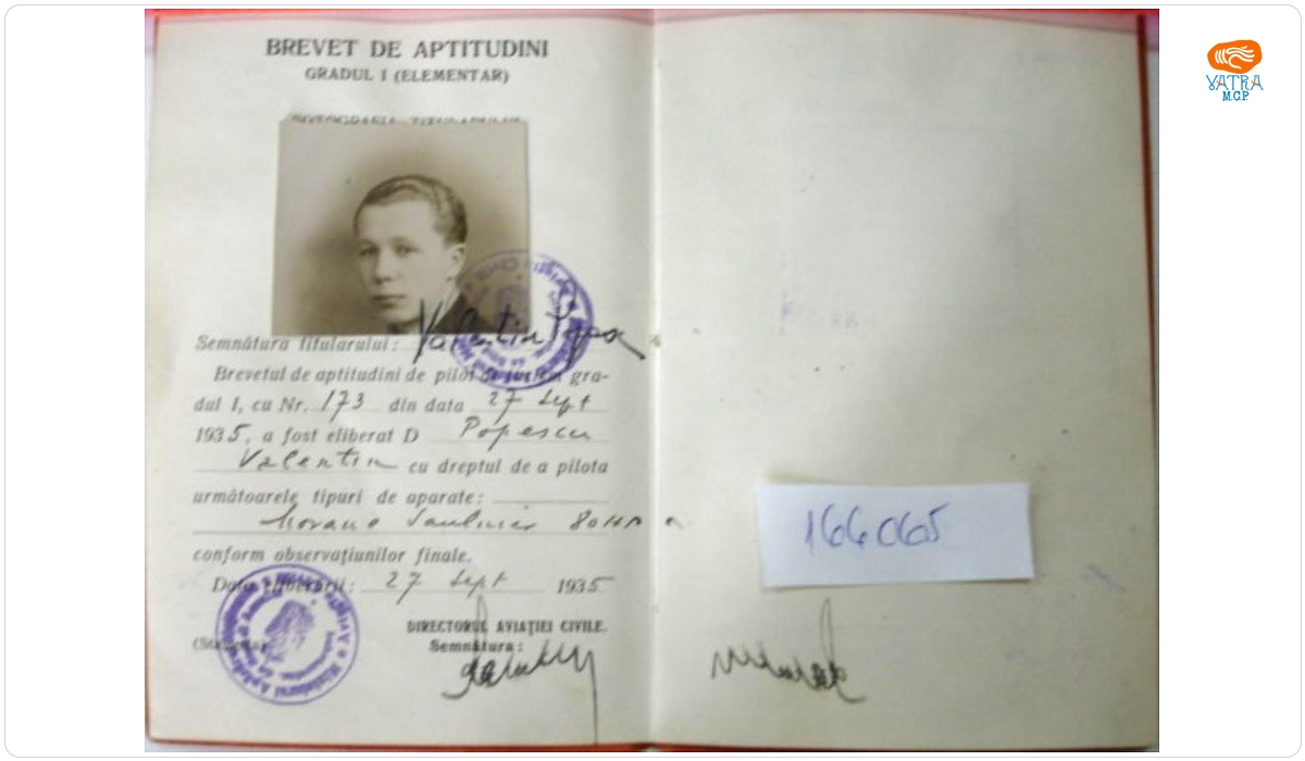 Brevet de aptitudini și de pilot de avioane de turism