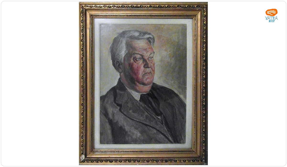 George Löwendal — „Portretul scriitorului Mihail Sadoveanu"