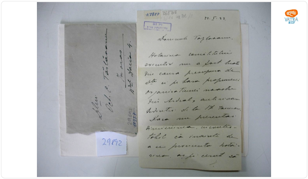 Generalul Averescu lui Octavian C. Tăslăuanu despre prezentarea demisiei