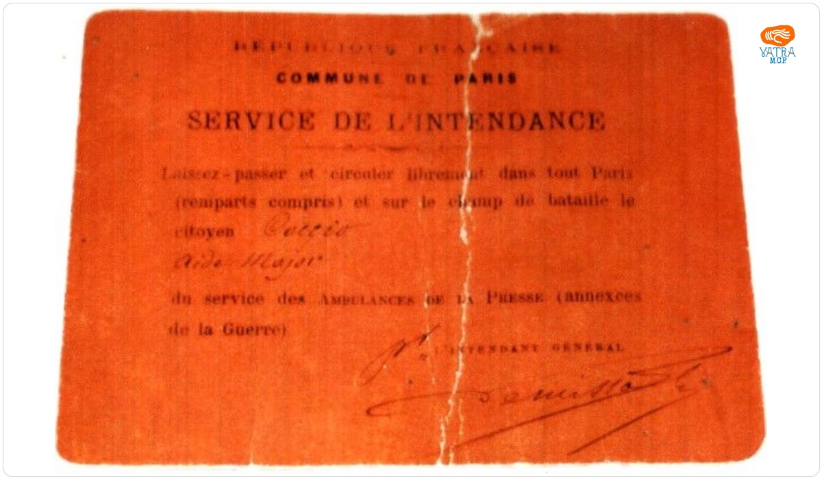 Permis de liberă trecere pe numele Cociu