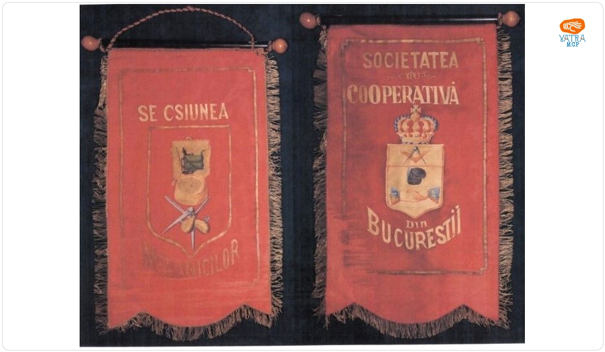 Steagul Societății Cooperativa din București, Secțiunea Mecanicilor