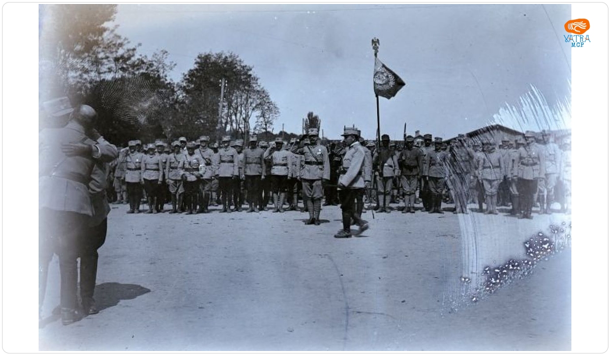 Momentele premergătoare defilării militare