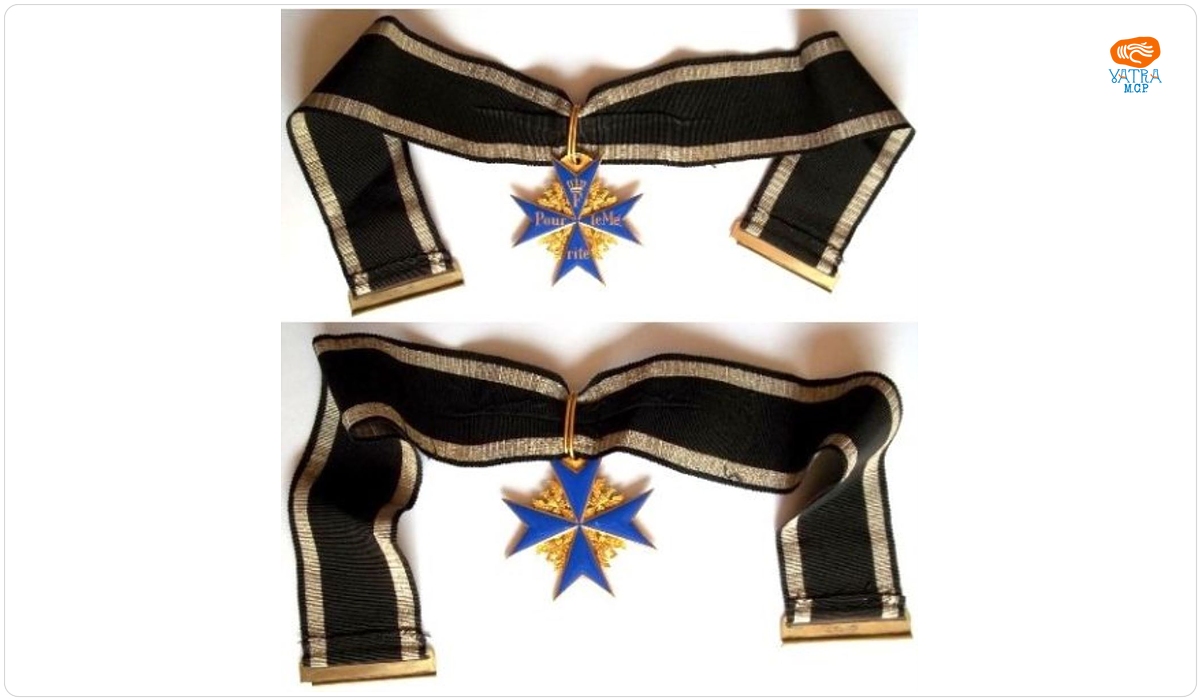 Gradul de Comandor al Ordinului prusian militar de merit „Pour le Merite”
