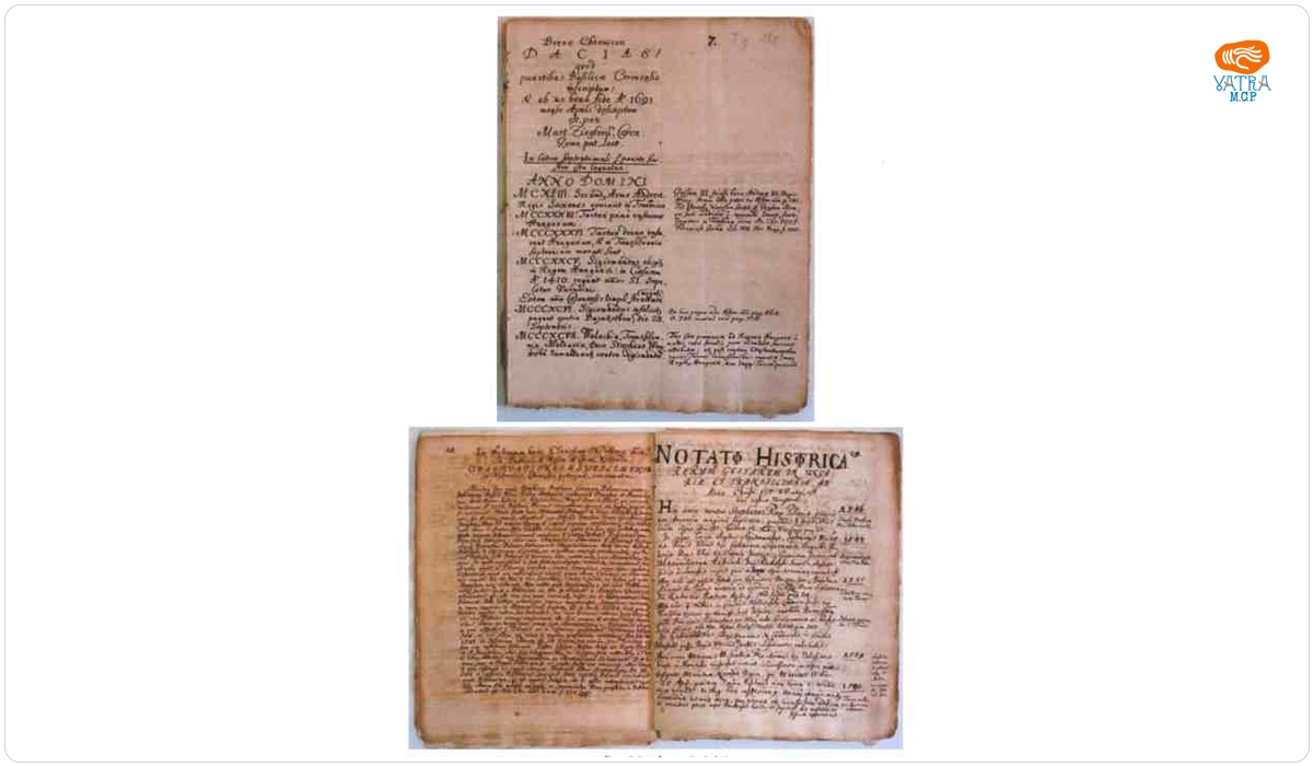 Breve Chronicon Daciae quod parientibus Basilicae Coronensis inscriptum et ab iis bona fide A(nno) 1691 mense aprili descriptum est, per Mart. Zigleri, Coron. Gymn. Pat. Lect
