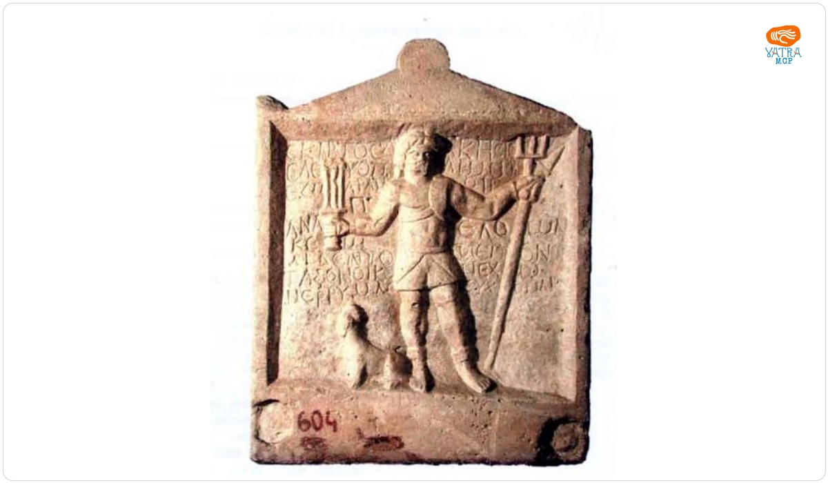 Stela funerară a gladiatorului dac Skirtos