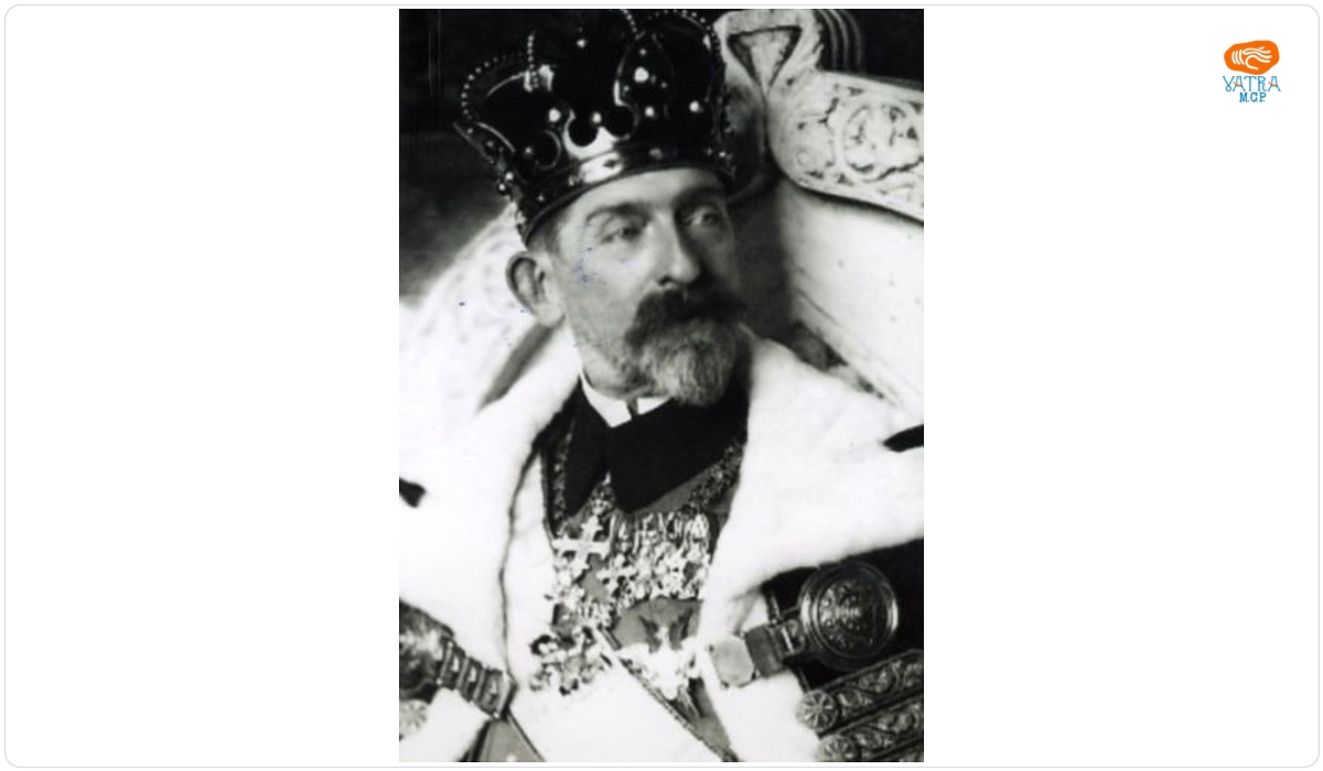 Marovits Guggenberger — Regele Ferdinand I, la Marea Încoronare de la Alba-Iulia, din 15 octombrie 1922
