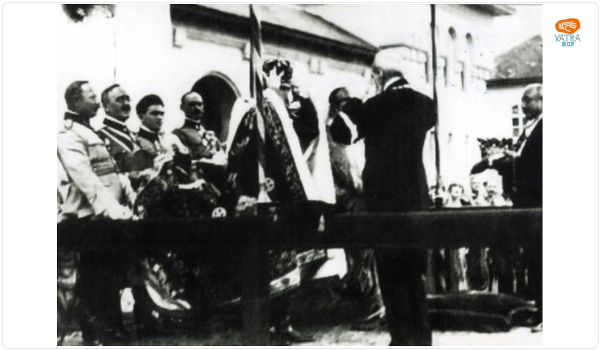 Regele Ferdinand I și Regina Maria, la Marea Încoronare de la Alba-Iulia, din 15 octombrie 1922