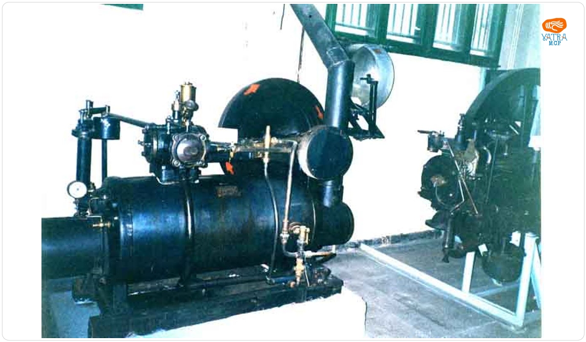 Mașină cu aburi compactă cu generator de aburi