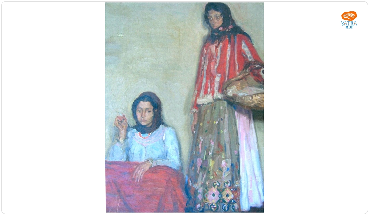 Țigănci florărese
