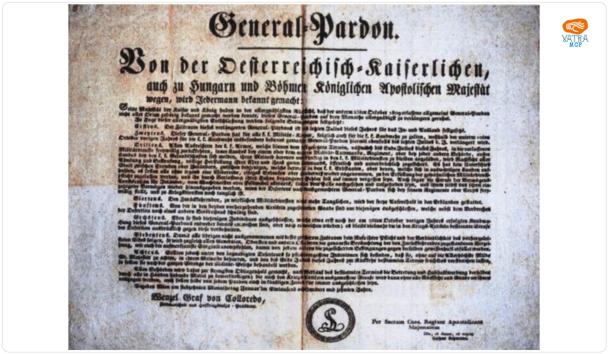 Partentă imperială de grațiere în Imperiul austriac și Ungaria