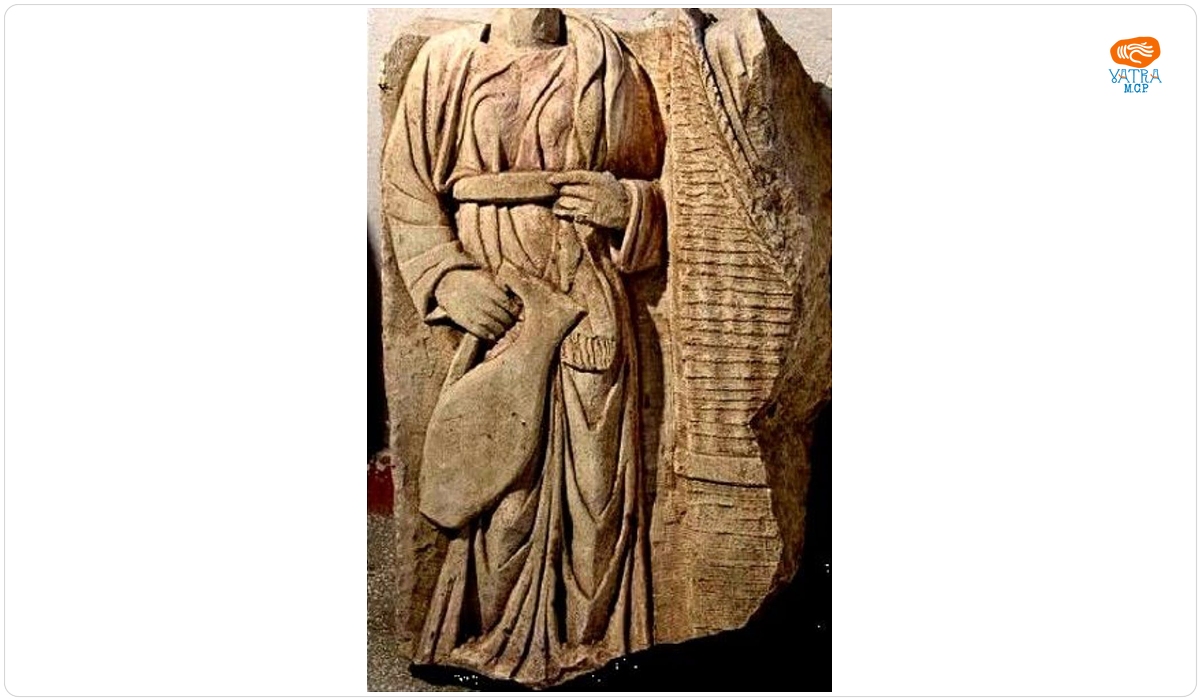 Perete posterior de aedicula (stelă)