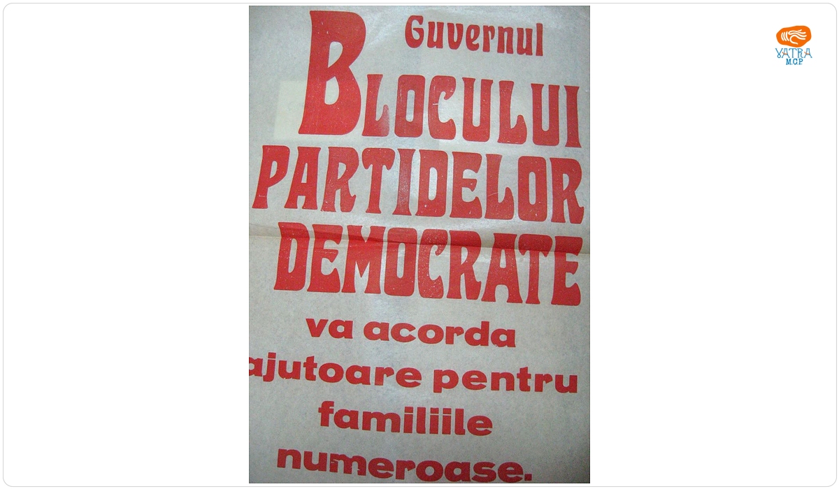 Guvernul Blocului Partidelor Democrate va acorda ajutoare familiilor numeroase