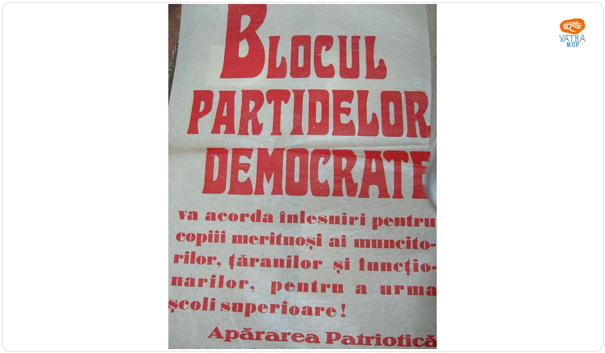 Guvernul Blocului Partidelor Democrate va acorda înlesniri copiilor de muncitori și țărani pentru a urma școli superioare