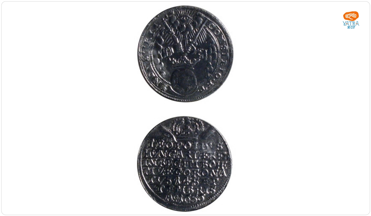 Medalie dedicată încoronării lui Leopold I ca rege al Boemiei