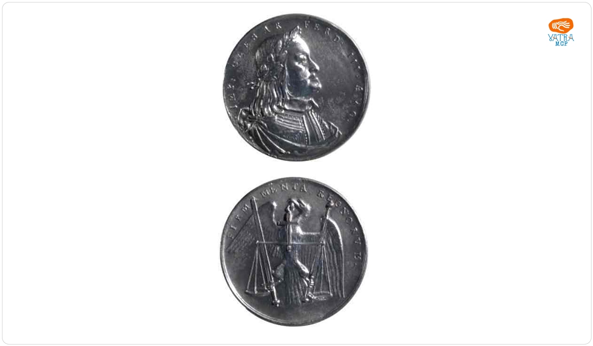 Medalie dedicata încoronării lui Ferdinand al III-lea ca împărat roman