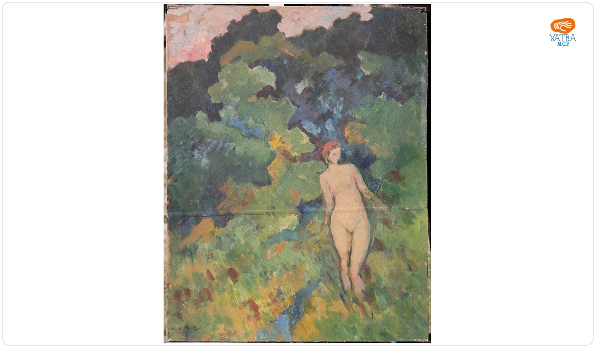 Nicolae Tonitza — Femeie în pădure