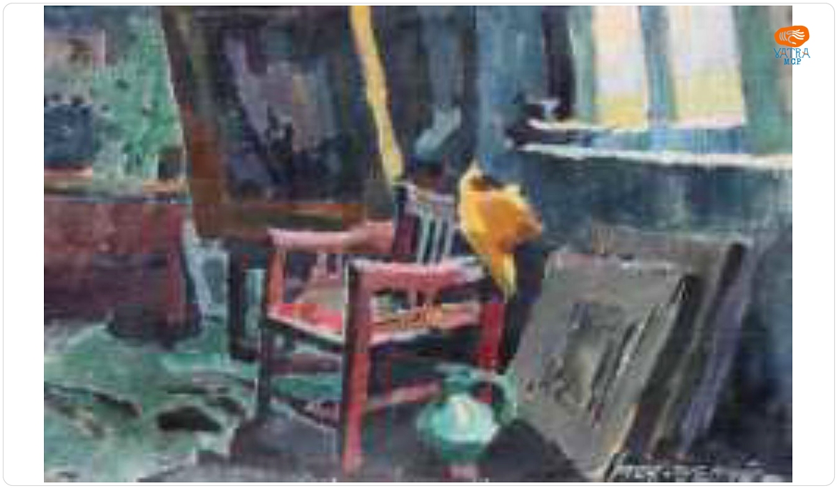 Oszkar Nagy — Interior de atelier