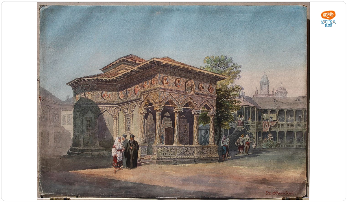 Carol Popp de Szathmári — Biserica Stavropoleos