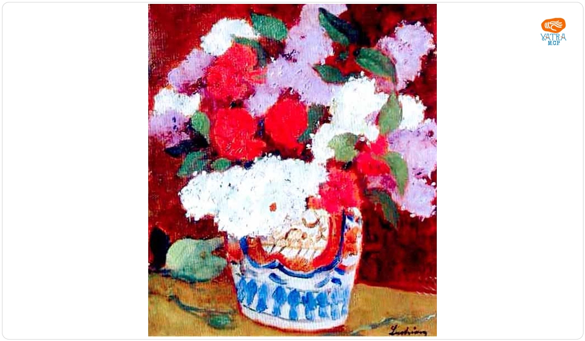 Ștefan Luchian — Liliac și garoafe