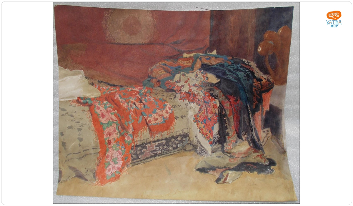 Anna Peters — Interior cu canapea