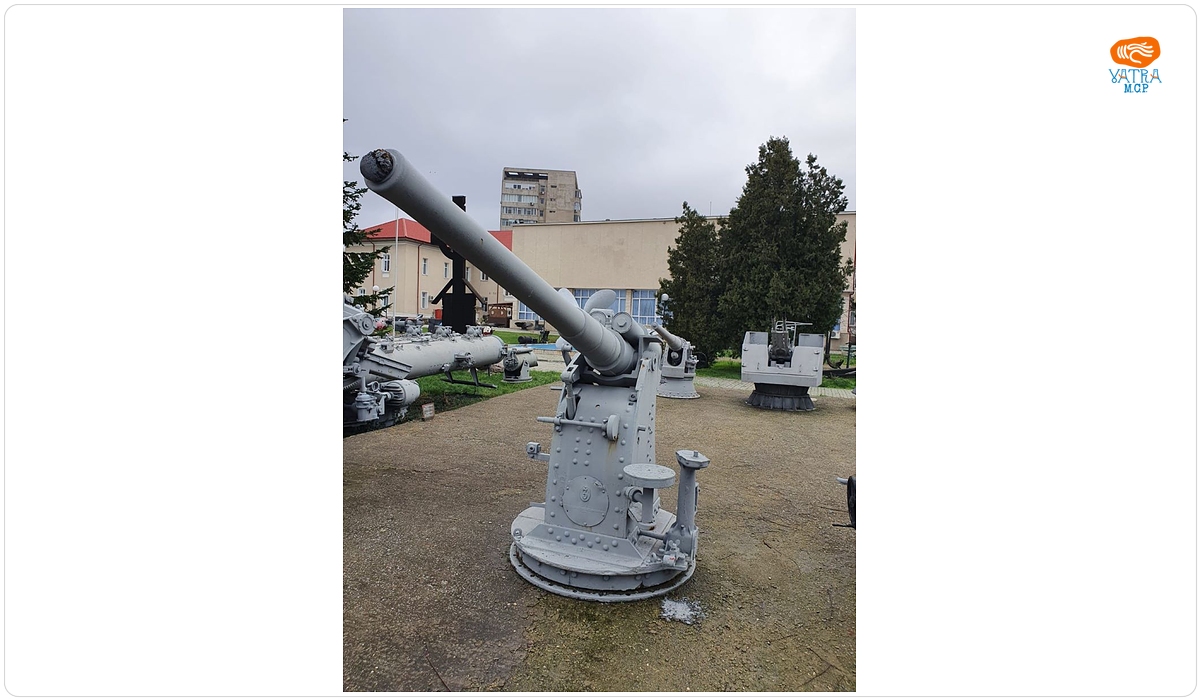 Tun Armstrong cu afet naval, calibru 76 mm