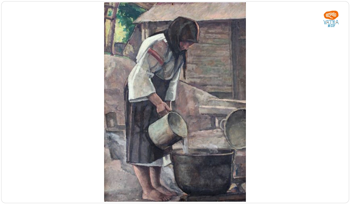 Camil RESSU — Țărancă cu garnița