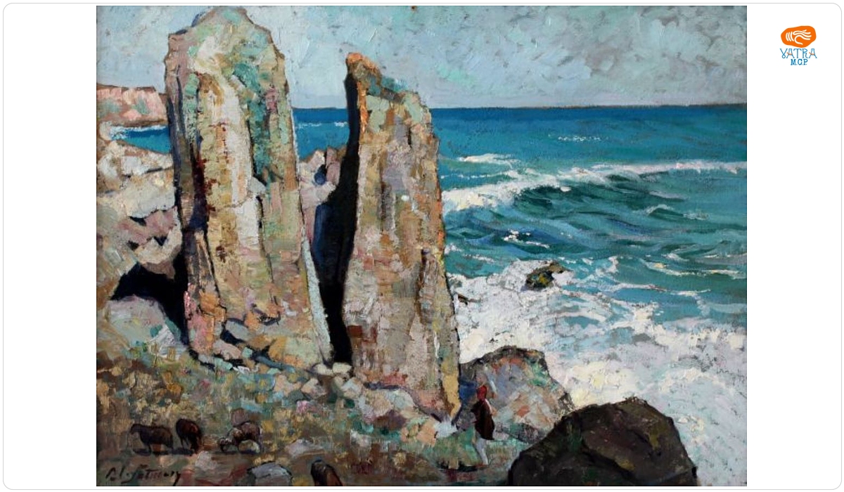 Stânci la mare