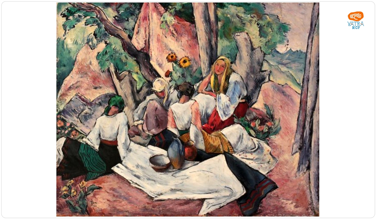 Ion Theodorescu Sion — Petrecere câmpenească