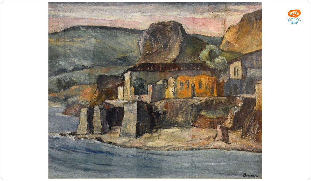 Marius Bunescu — Peisaj (Digul rupt)