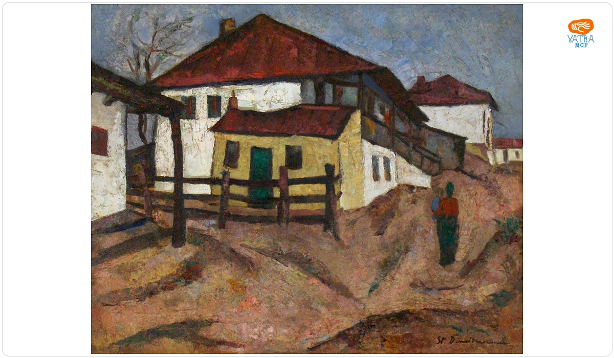 Peisaj (Case gospodărești)