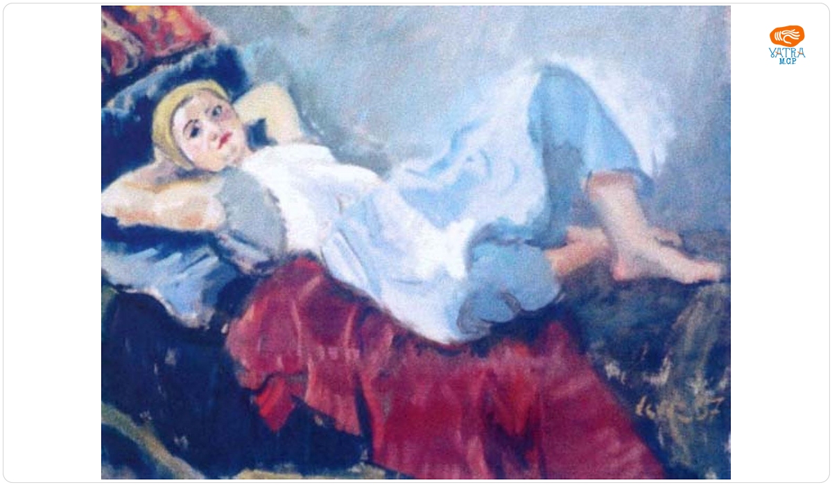 Iosif ISER — Femeia pe sofa