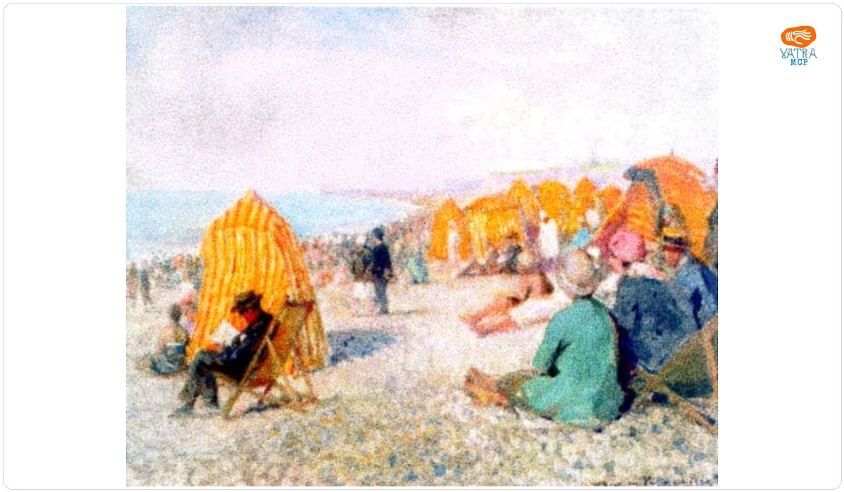 Nicolae Vermont — Plajă la Dieppe