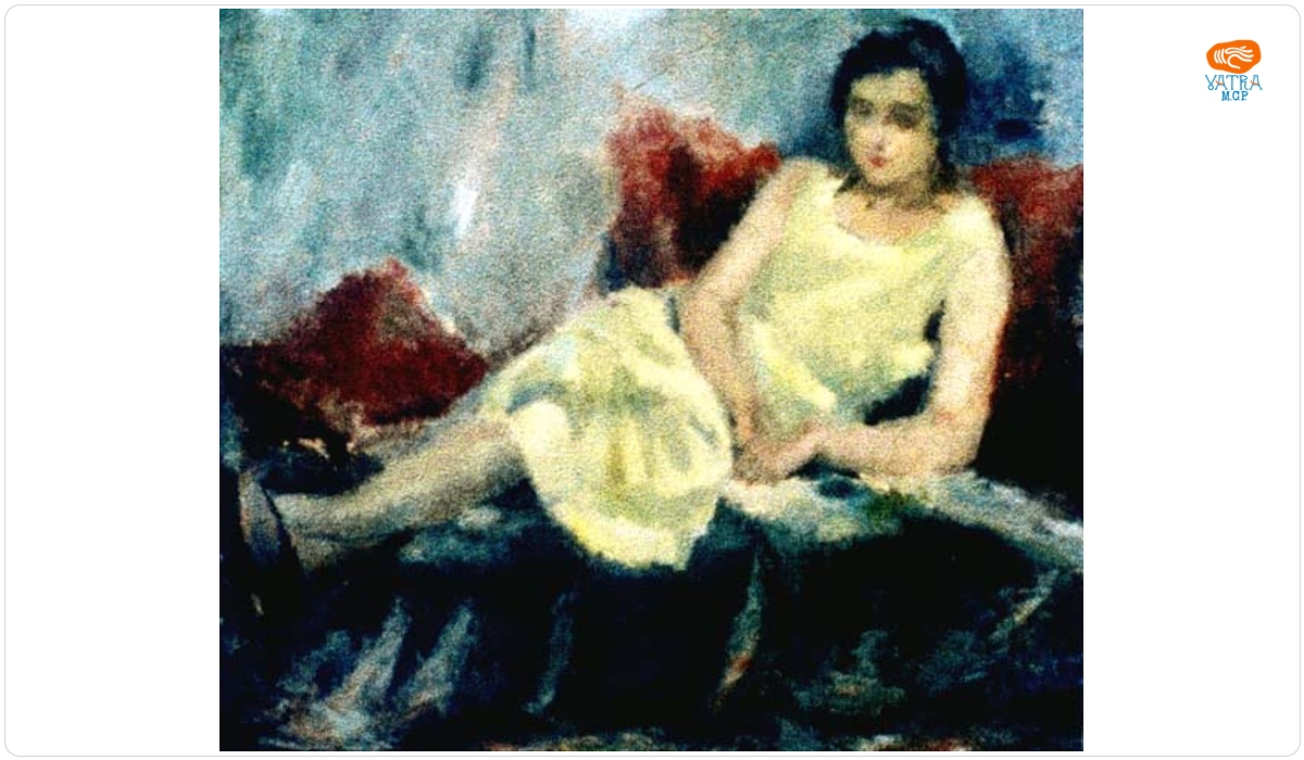 Francisc Șirato — Femeie șezând