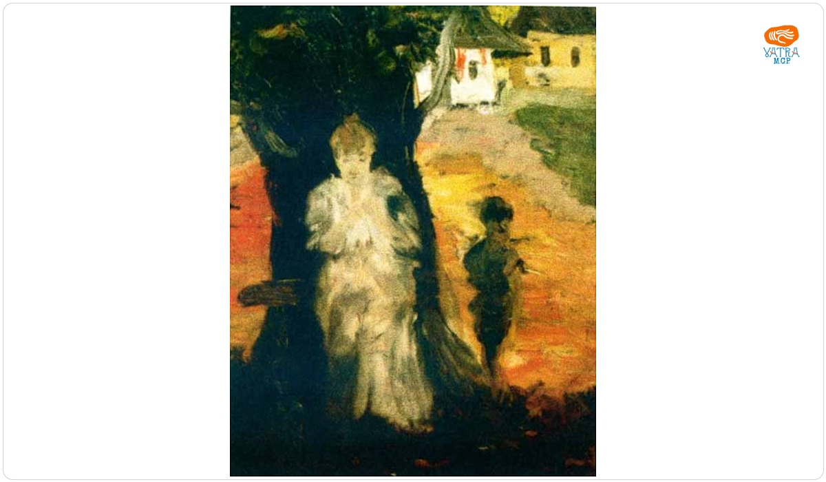 Baltazar Apcar — Femeie croșetând