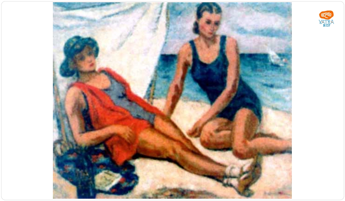 Femei pe plajă