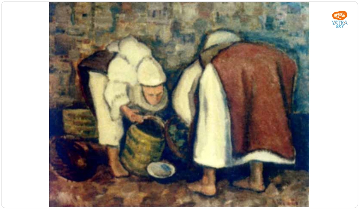 Dumitru Ghiață — Două țărănci la piață