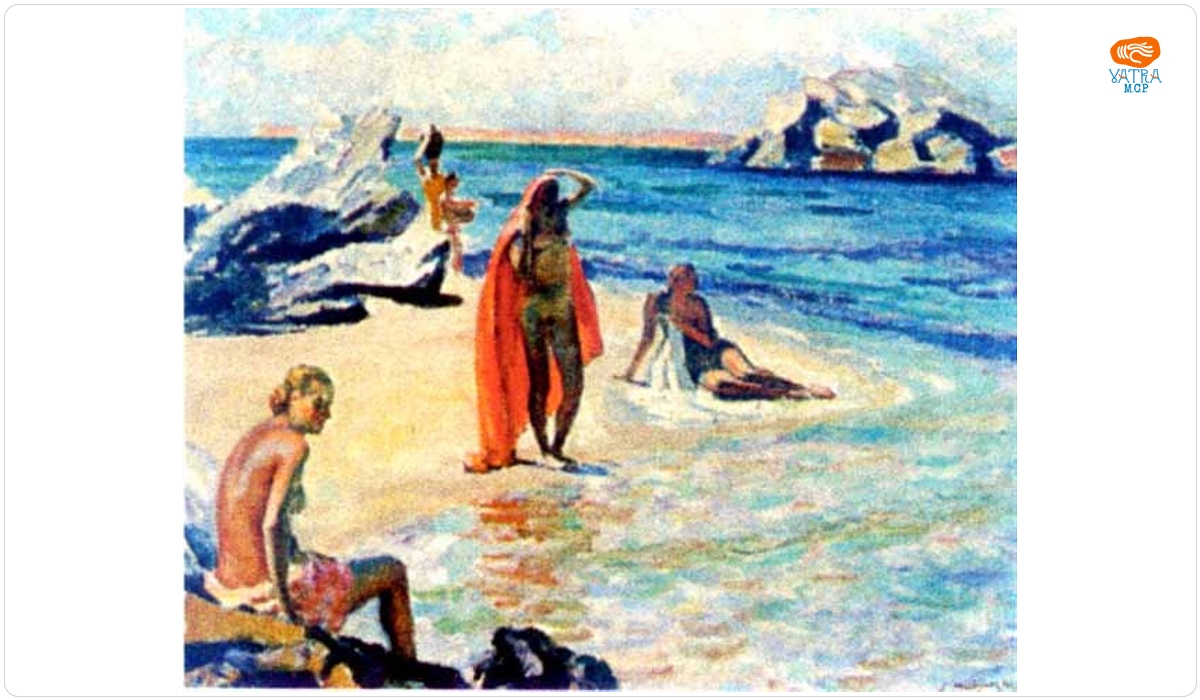 Samuel Mützner — Pe plajă