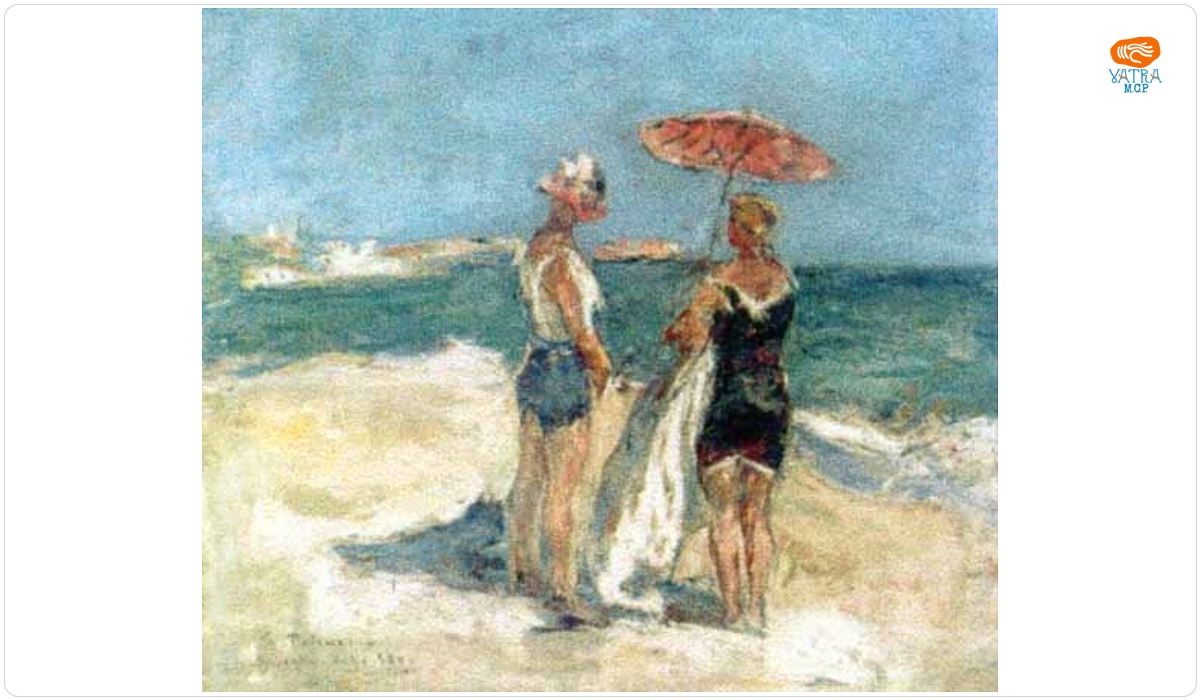 Privind marea la Mangalia