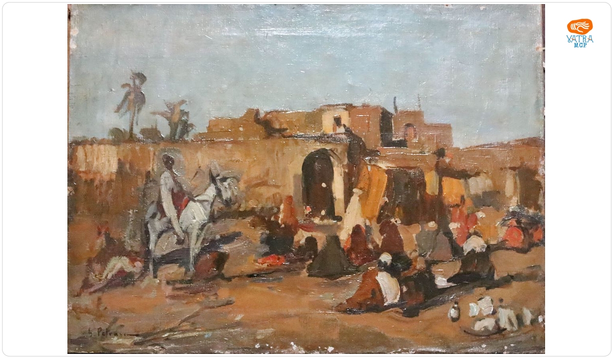 Gheorghe Petrașcu — Peisaj la Assuan