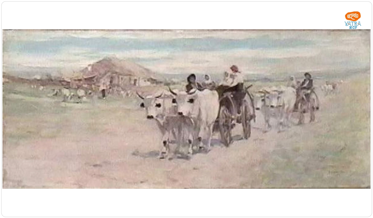 Nicolae Grigorescu — Întoarcerea de la târg