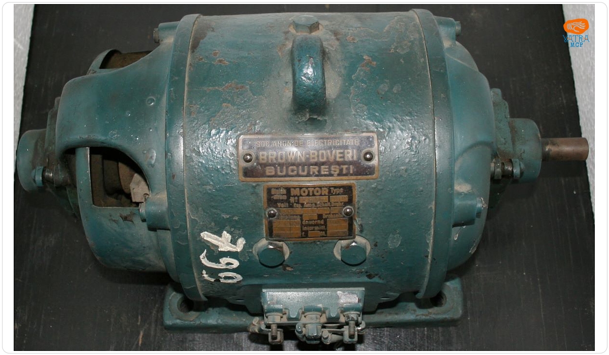 Motor electric de curent continuu „Brown-Boveri”