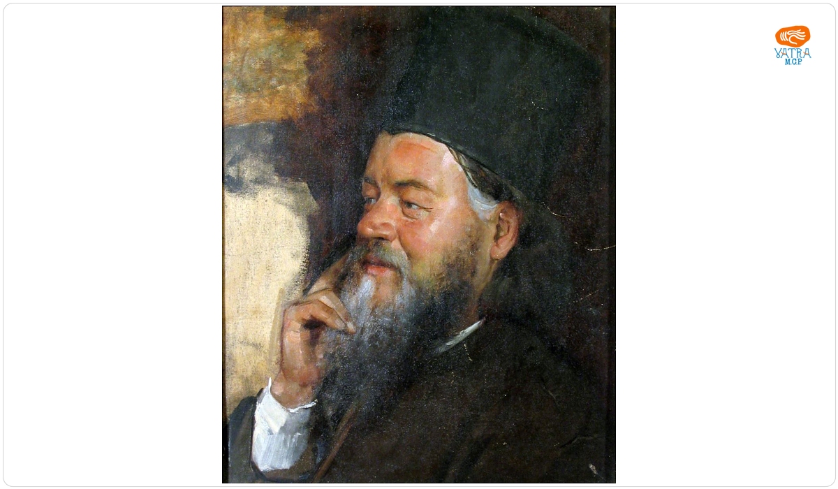 Gheorghe Popovici — Portret de călugăr