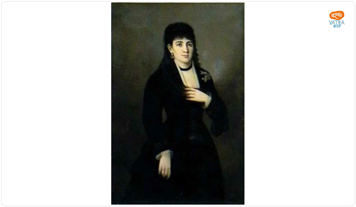 Portret de femeie în negru