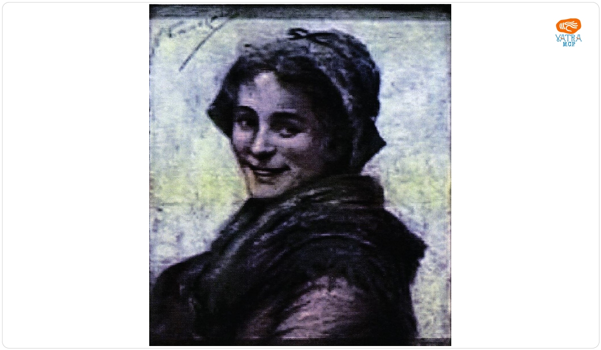 Bust de femeie tânără
