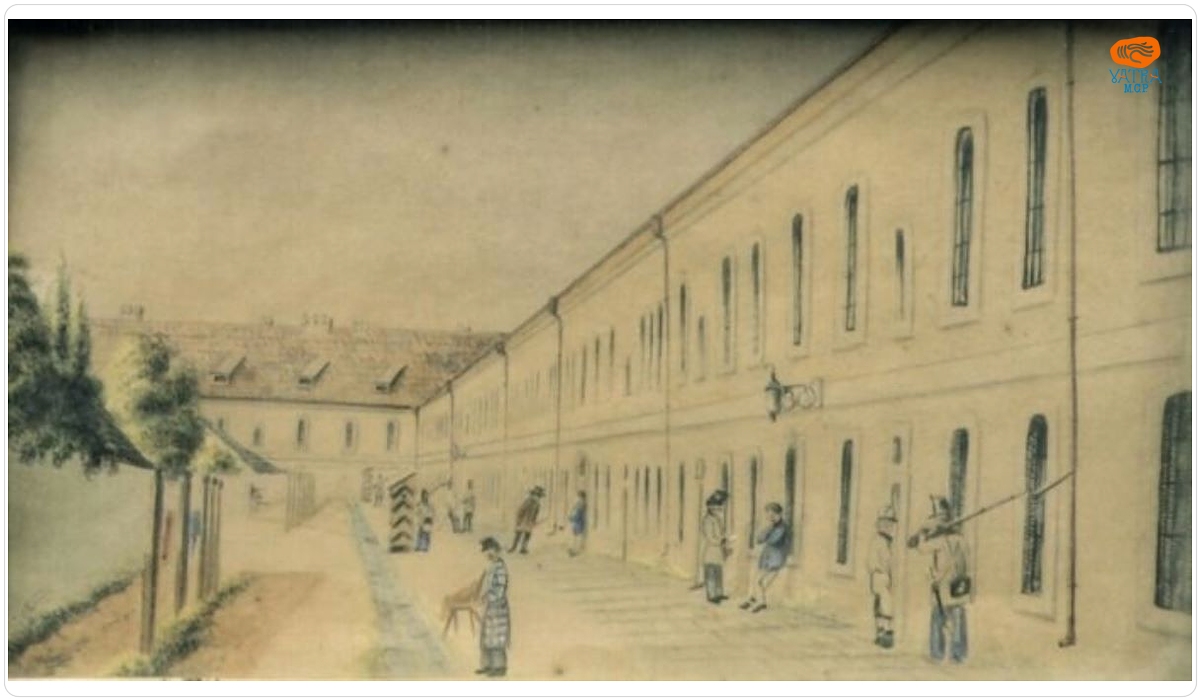 Romer — Curtea cazarmei Josefstadt