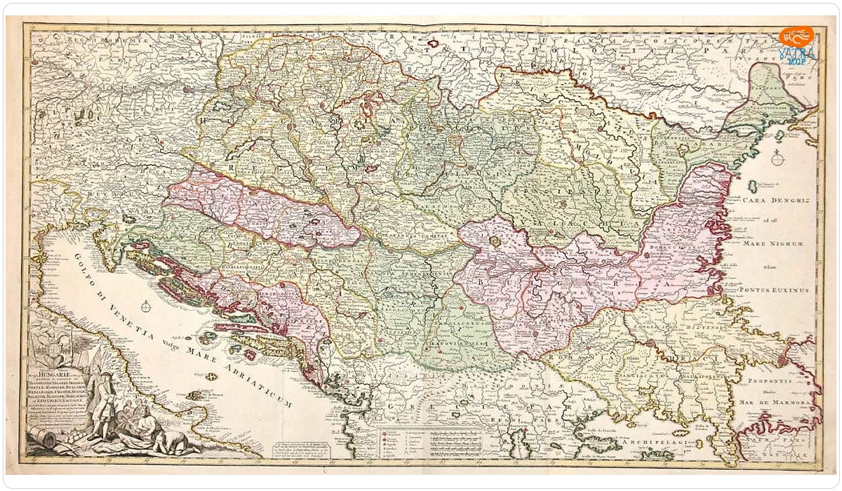 Reiner Ottens și Joshua Ottens . — Reinier și Joshua Ottens, Ungaria, Amsterdam, c. 1730