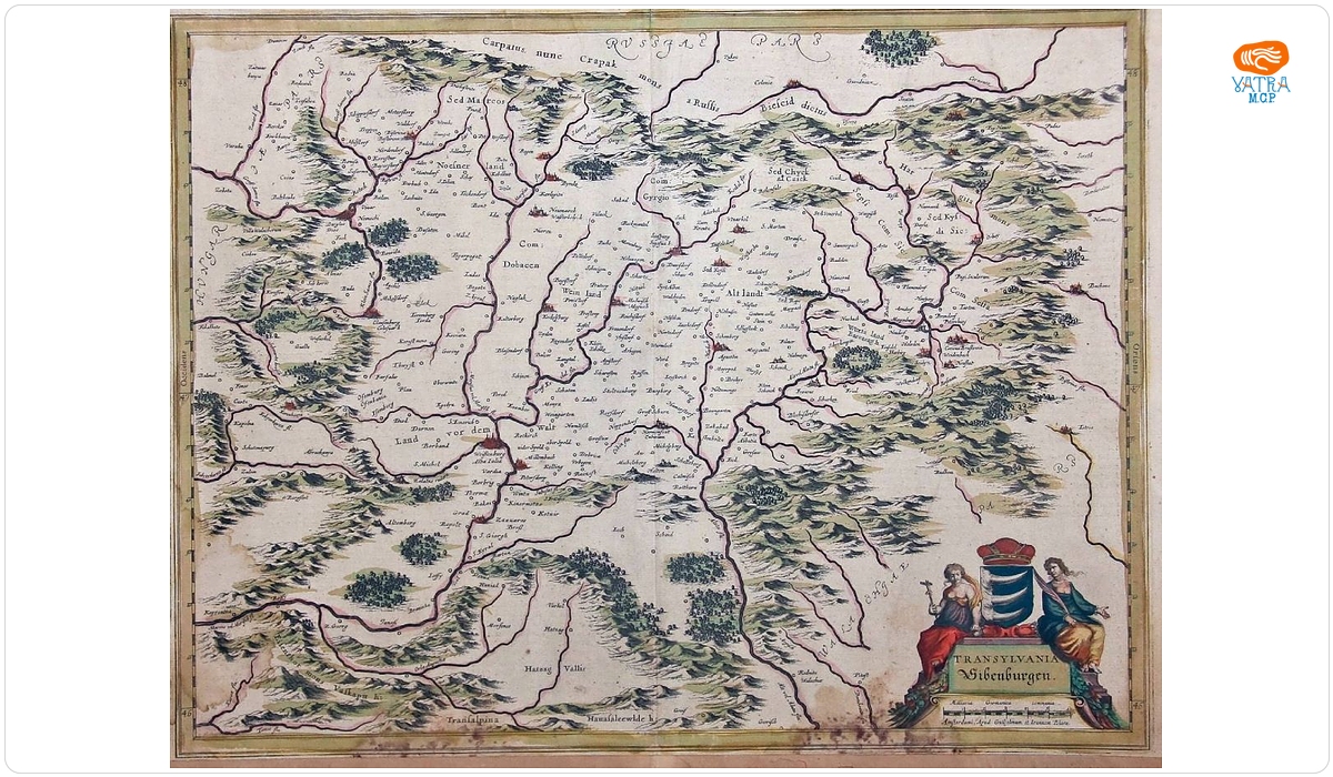 Willem Janszoon Blaeu și Joan Blaeu — Willem Janszoon Blaeu și Joan Blaeu, Transilvania, Amsterdam, c. 1645.