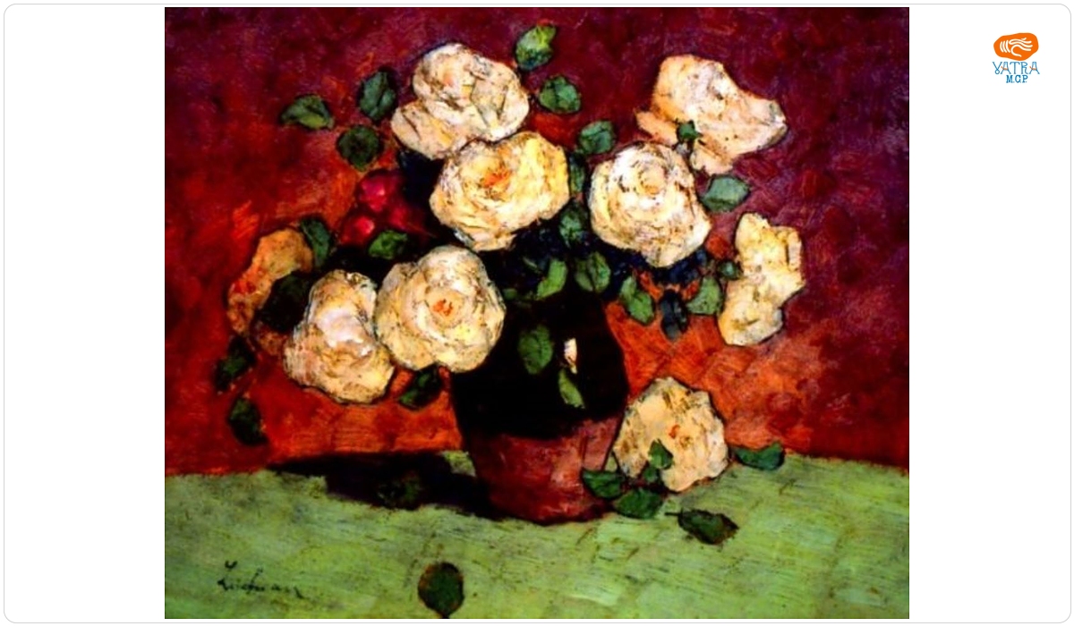 Ștefan Luchian — Trandafiri albi
